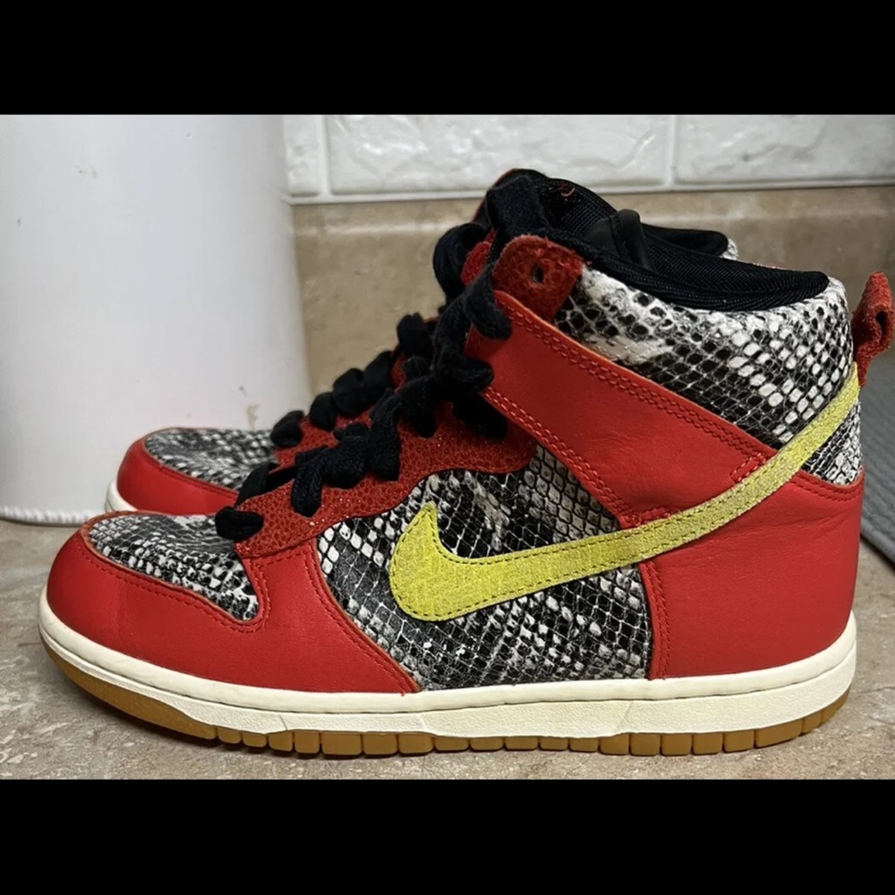 Nike Women’s Dunk High LX Python Sneaker